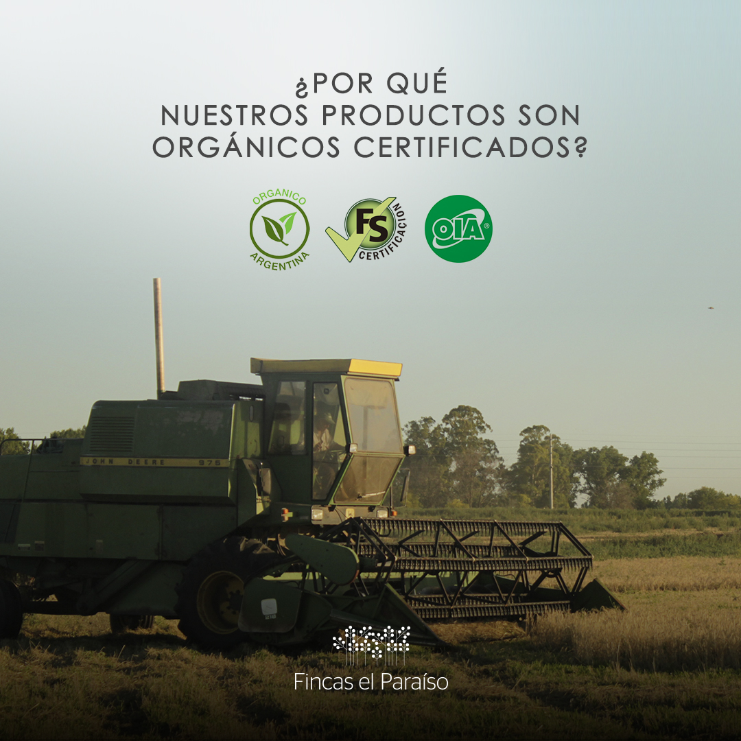 ¿Qué significa que un producto sea orgánico certificado?